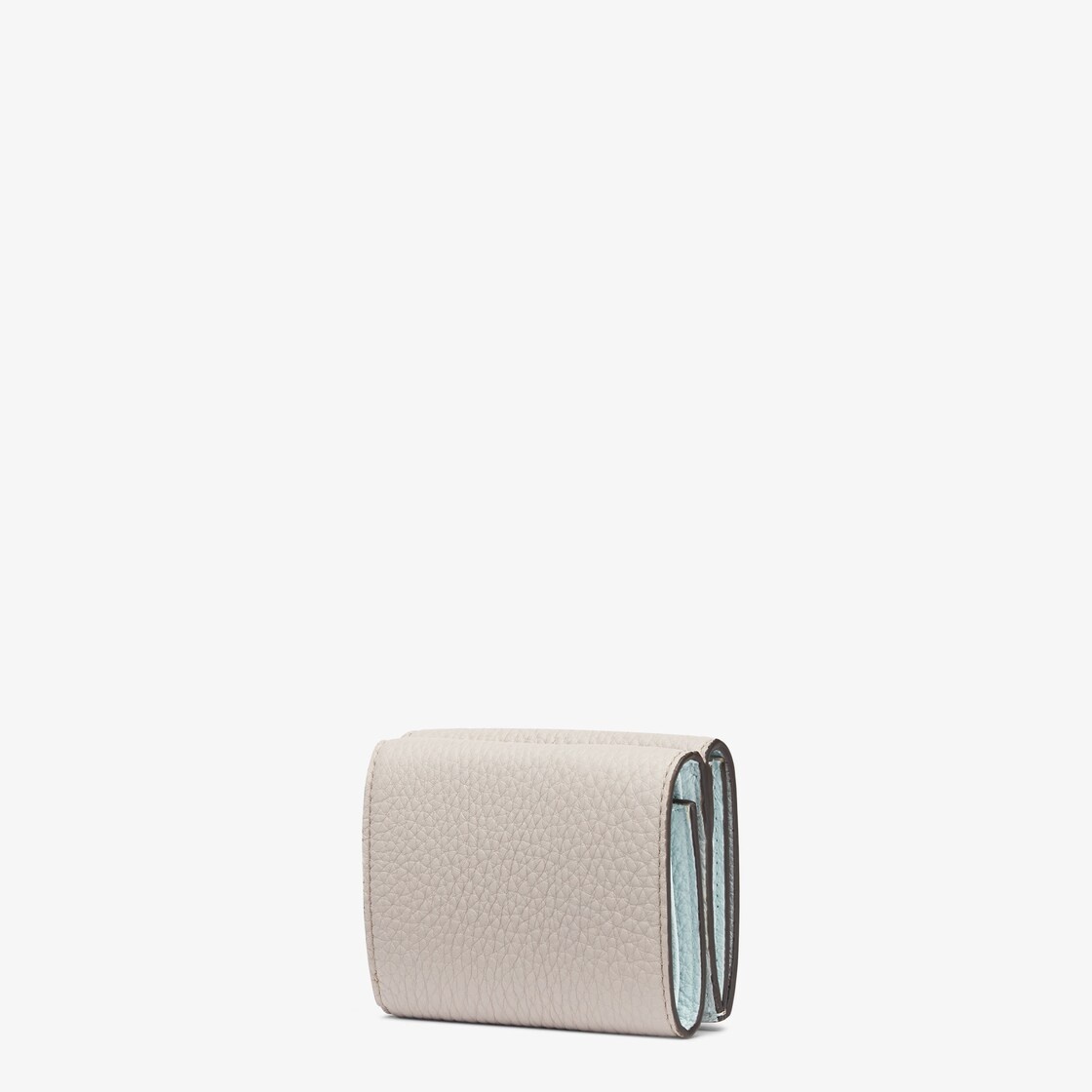 Two-tone leather tri-fold wallet - 2