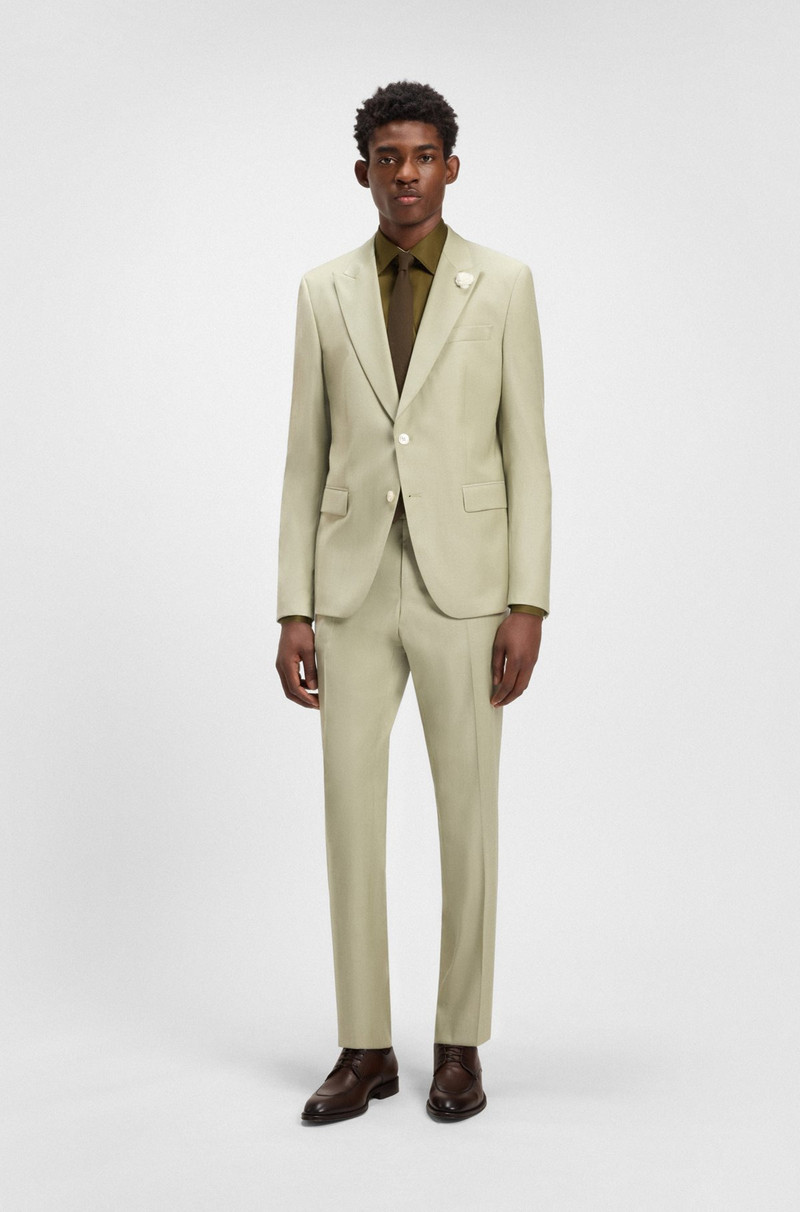 BOSS LEATHER DERBY SHOES WITH APRON TOE outlook