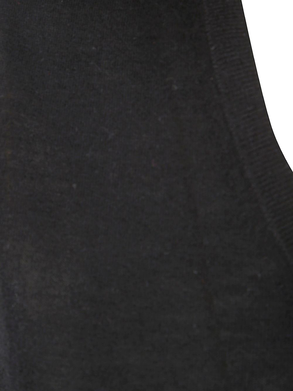 knitted cashmere V-neck vest - 3