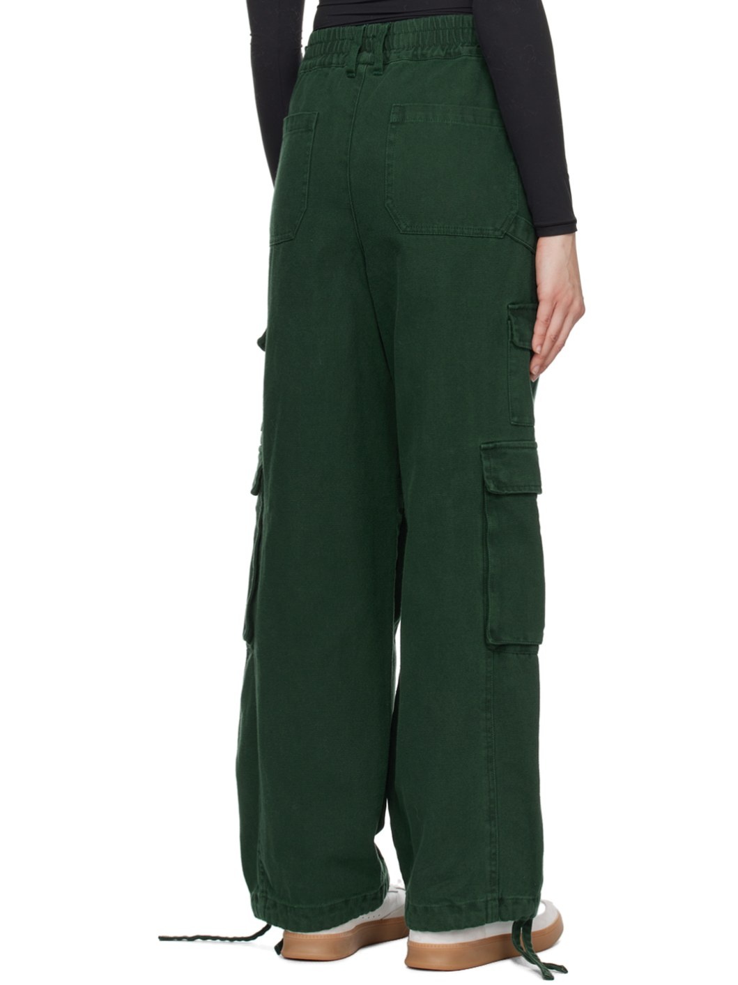 Green Lopa Cargo Pants - 3