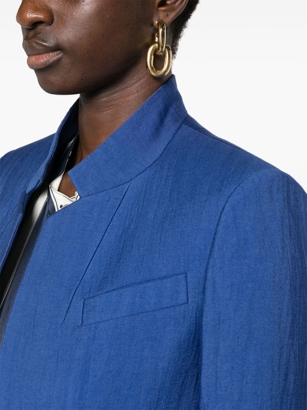 Very open-front blazer - 5