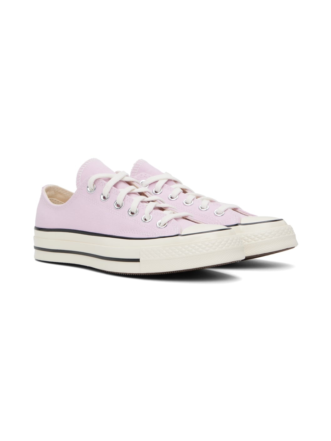 Purple Chuck 70 Low Top Sneakers - 4