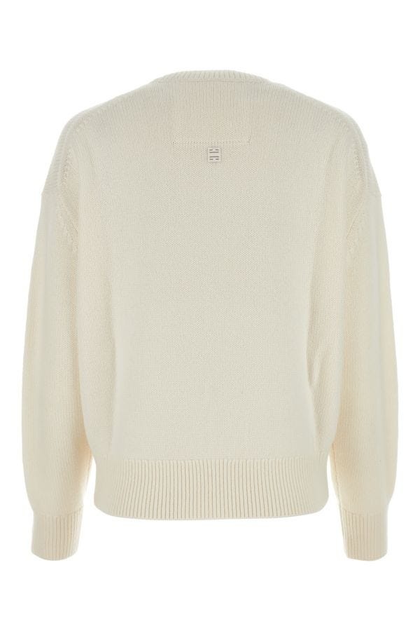 Givenchy Woman Ivory Cashmere Sweater - 2