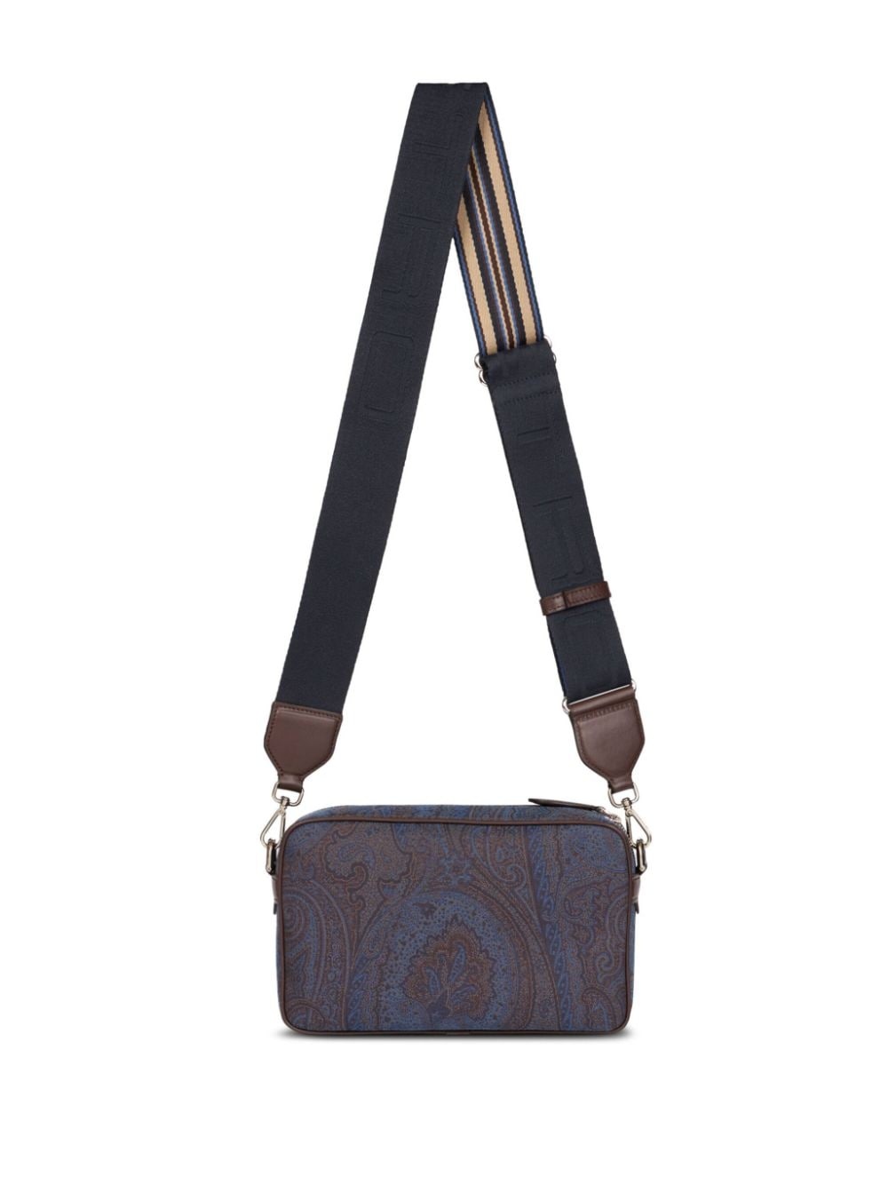 paisley cotton-blend bag - 3