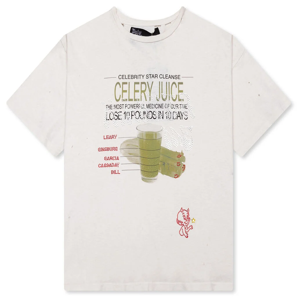 CELERY CLEANSE TEE - CREAM - 1