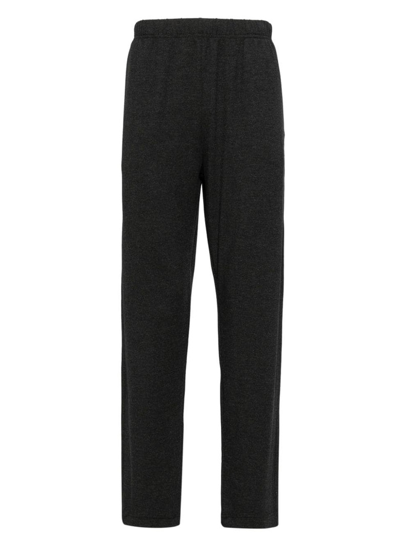 logo-embroidered track pants 1