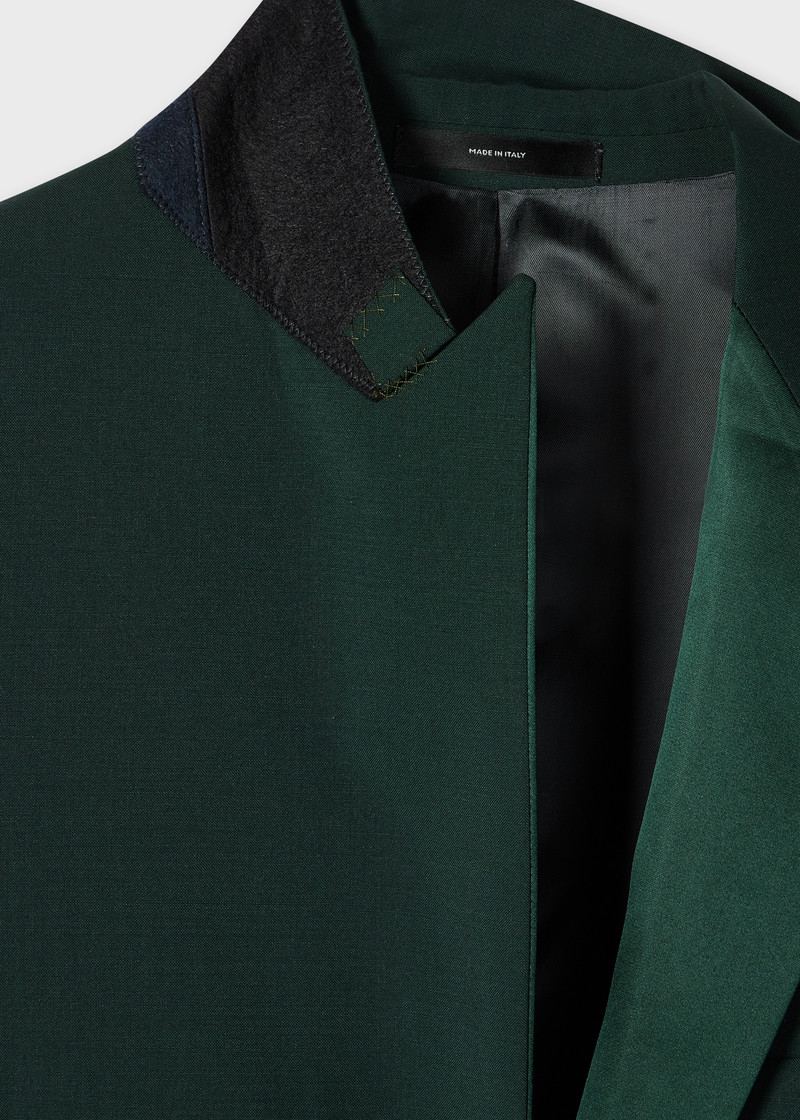 Paul Smith The Soho - Dark Green Wool-Mohair Evening Suit outlook