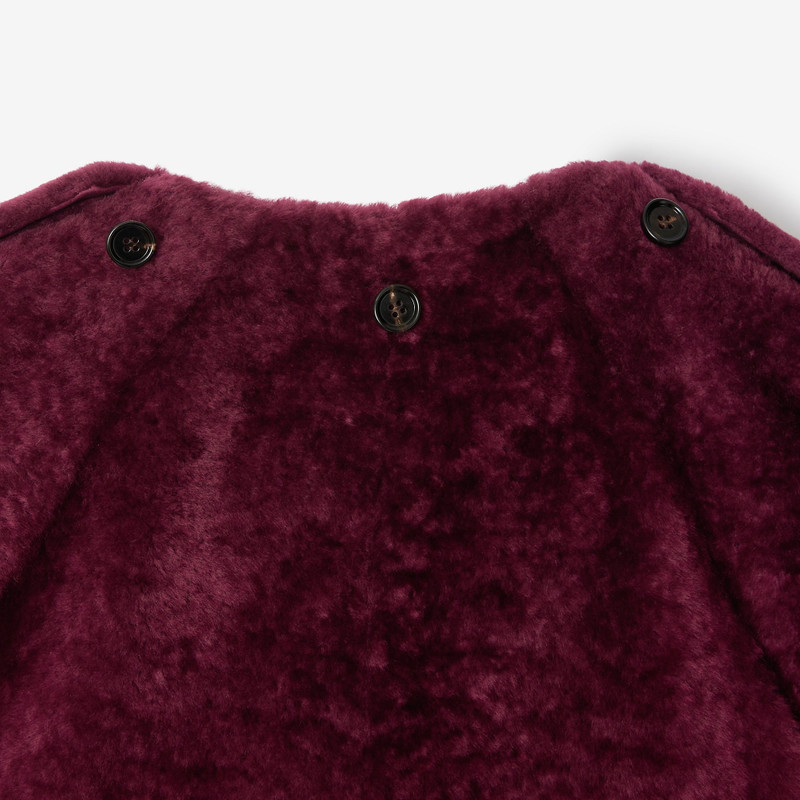 Detachable Scarf Shearling Jacket 6