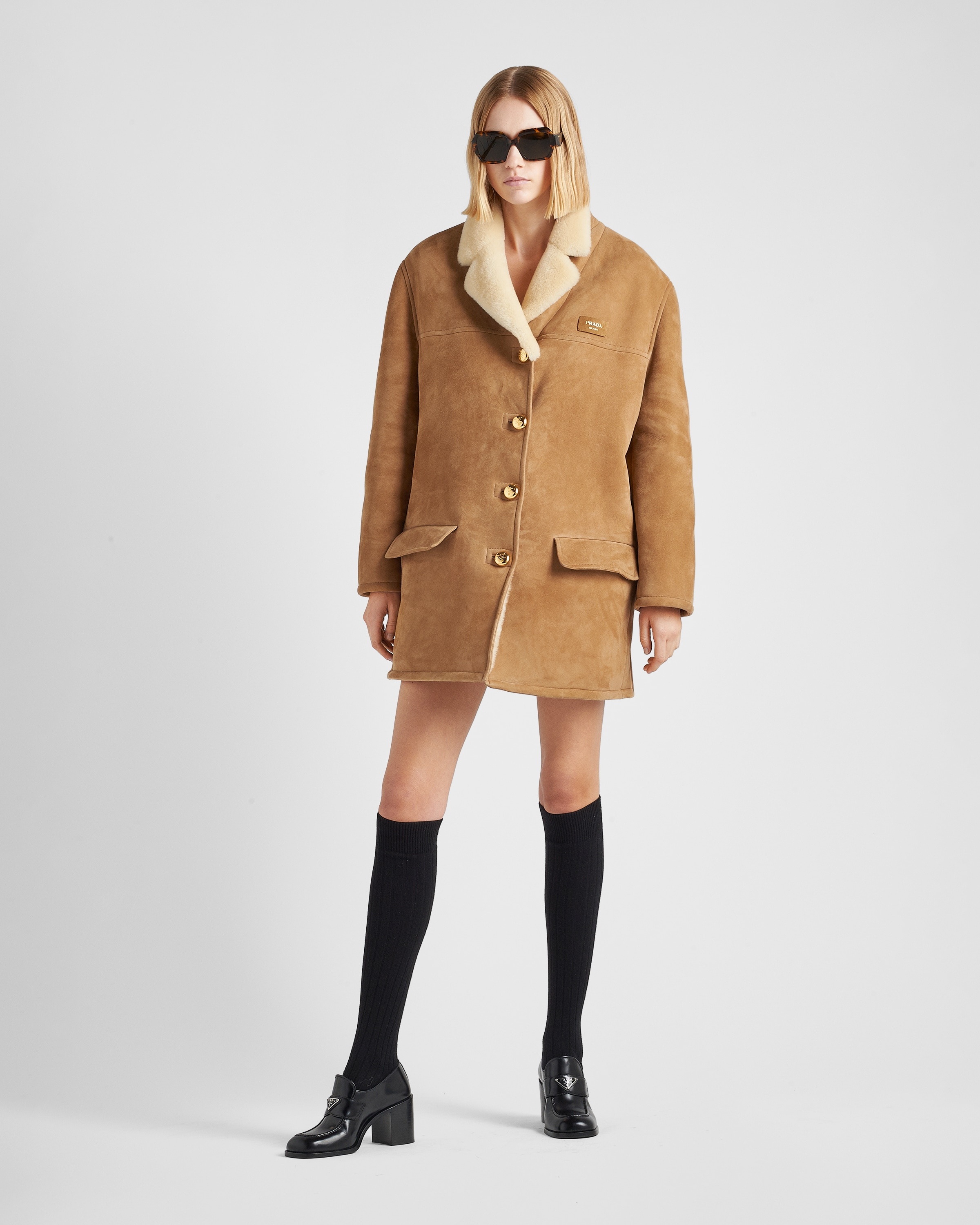 Shearling coat - 2