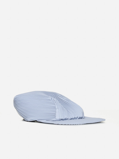 ISSEY MIYAKE Pleated fabric baseball cap outlook