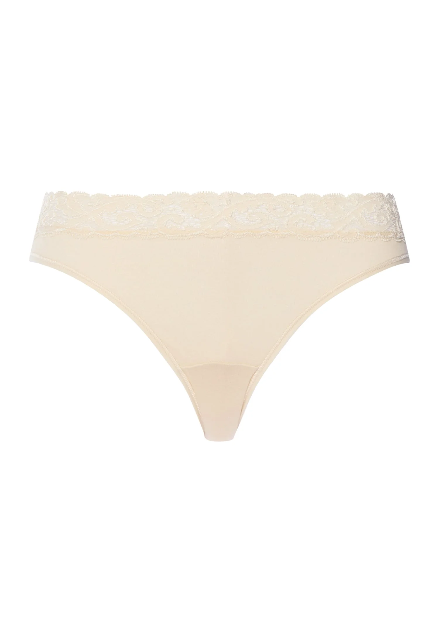 Moments Cotton High Cut Brief - 1