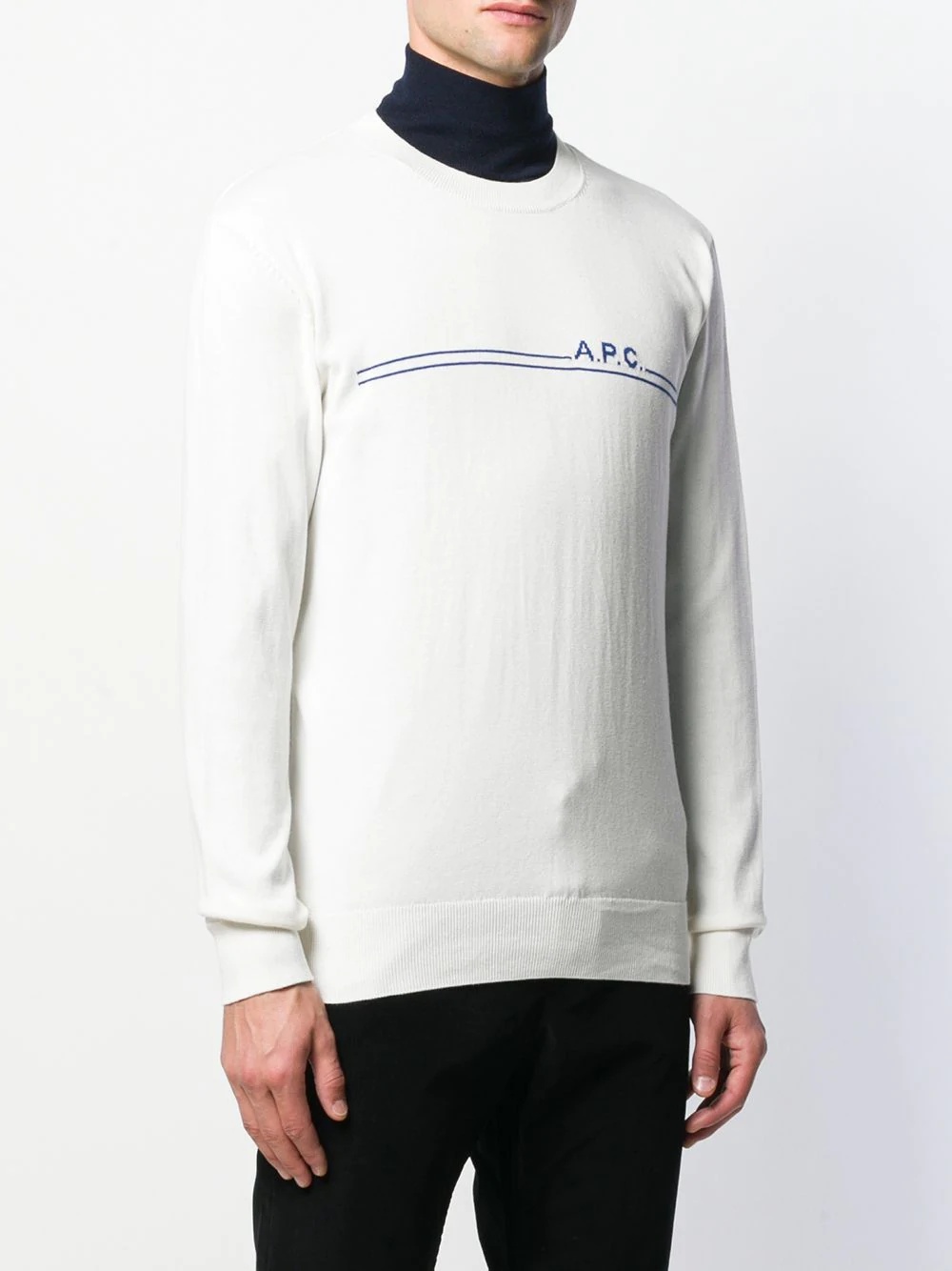 logo print jumper - 3