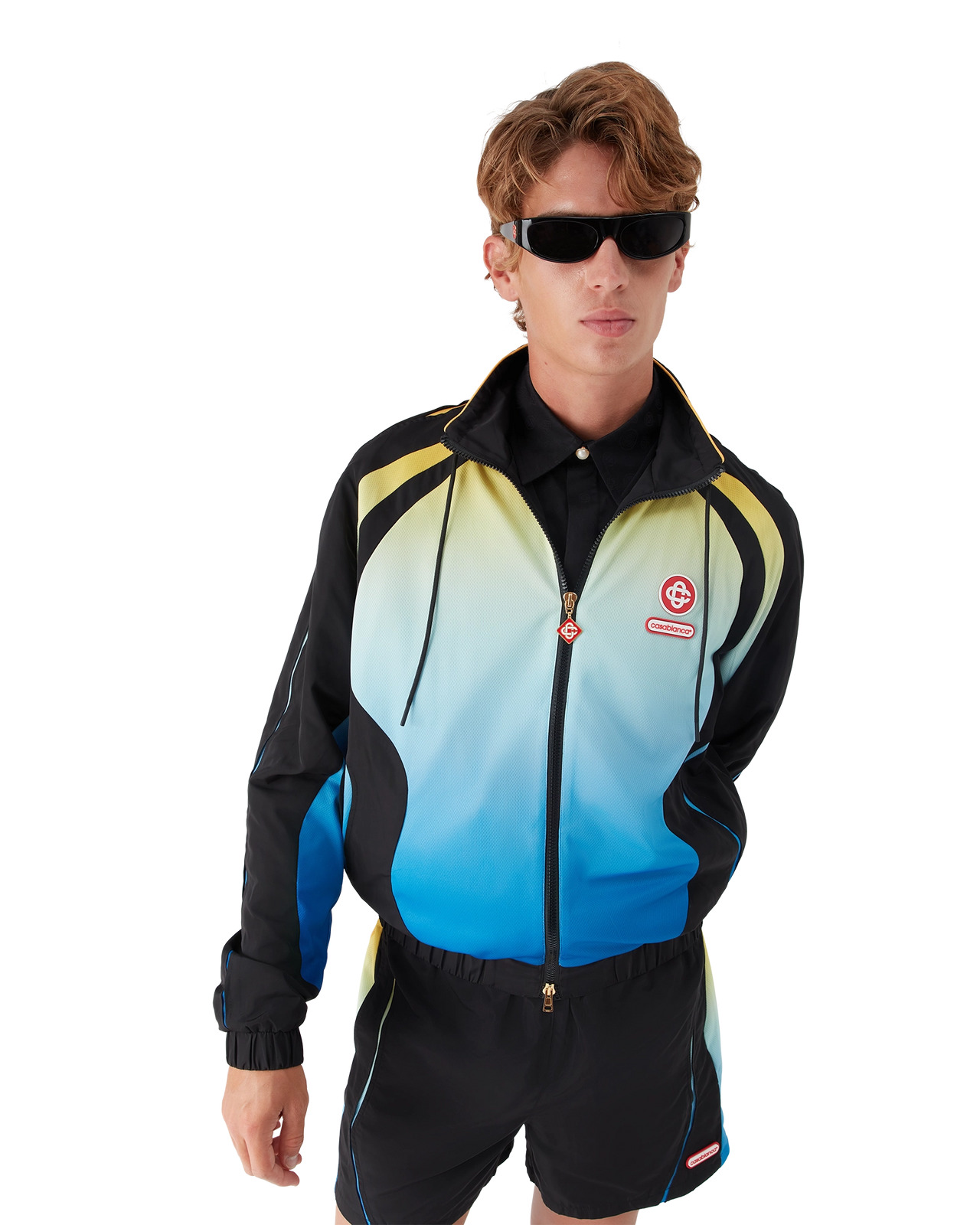 Gradient Windbreaker Jacket | Casablanca Paris - 4