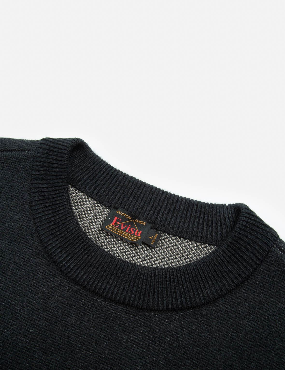 SEAGULL AND DARUMA INTARSIA RELAX FIT KNIT SWEATER - 9