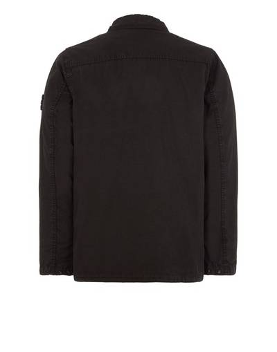 Stone Island 439WN BRUSHED COTTON CANVAS_GARMENT DYED 'OLD' EFFECT BLACK outlook