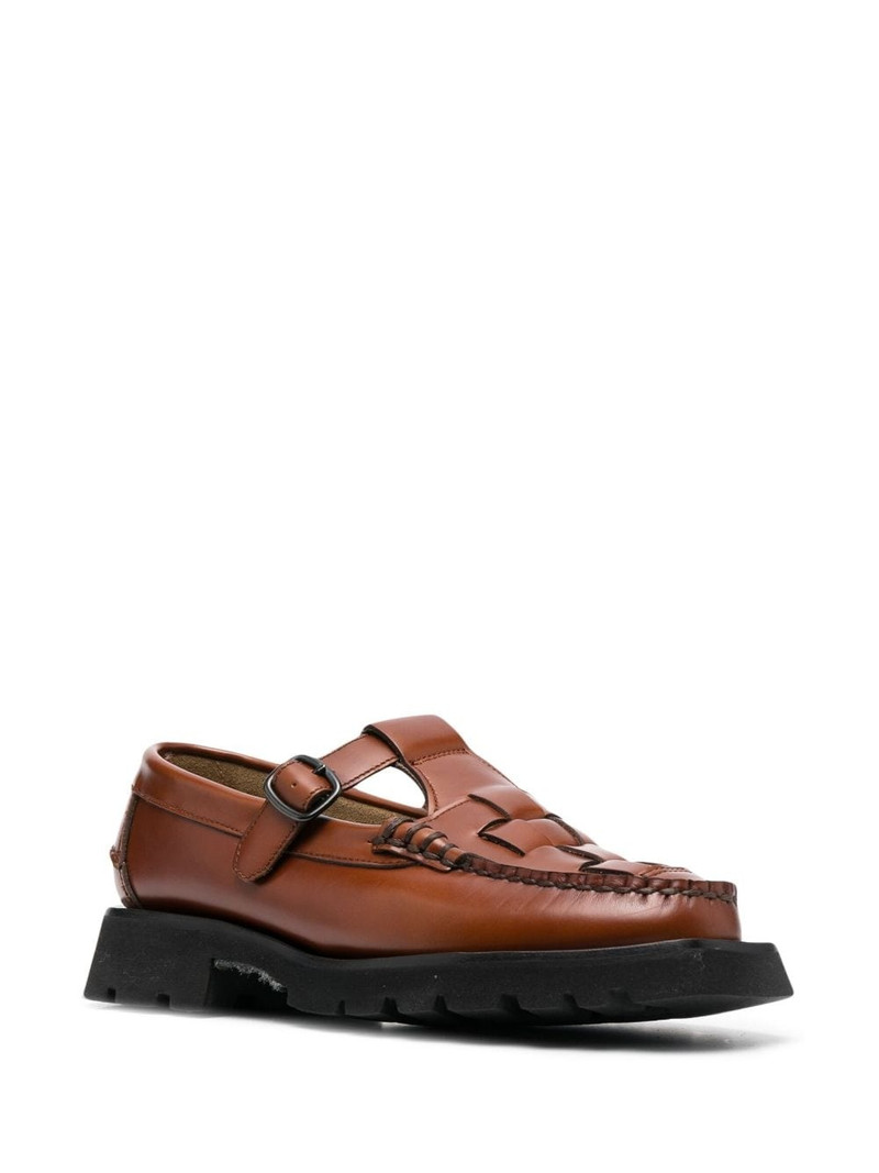 HEREU Soller Sport square-toe loafers outlook
