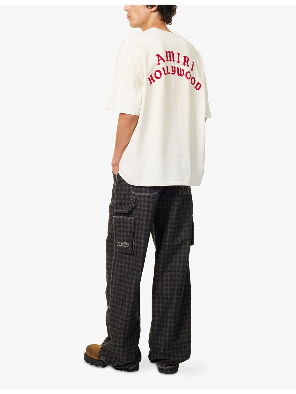 Holly Text-Print Cotton T-Shirt - 2