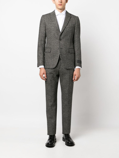 Valentino single-breasted tweed suit outlook