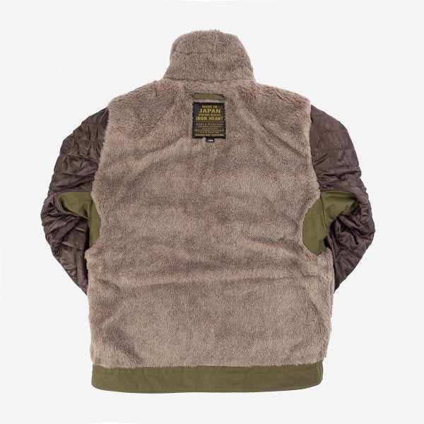 IHM-35-ODG Whipcord N1 Deck Jacket Olive Drab Green - 5