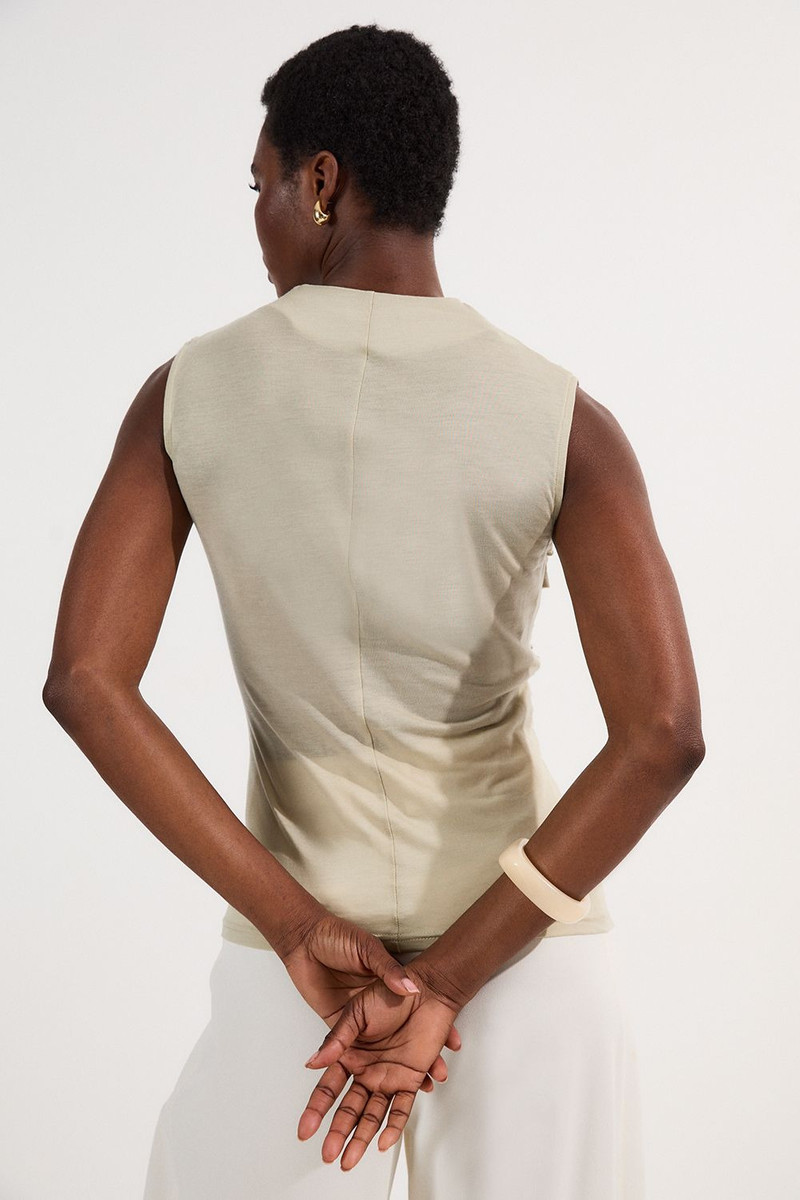 Premium Tencel Jersey Wrap Detail Top 5