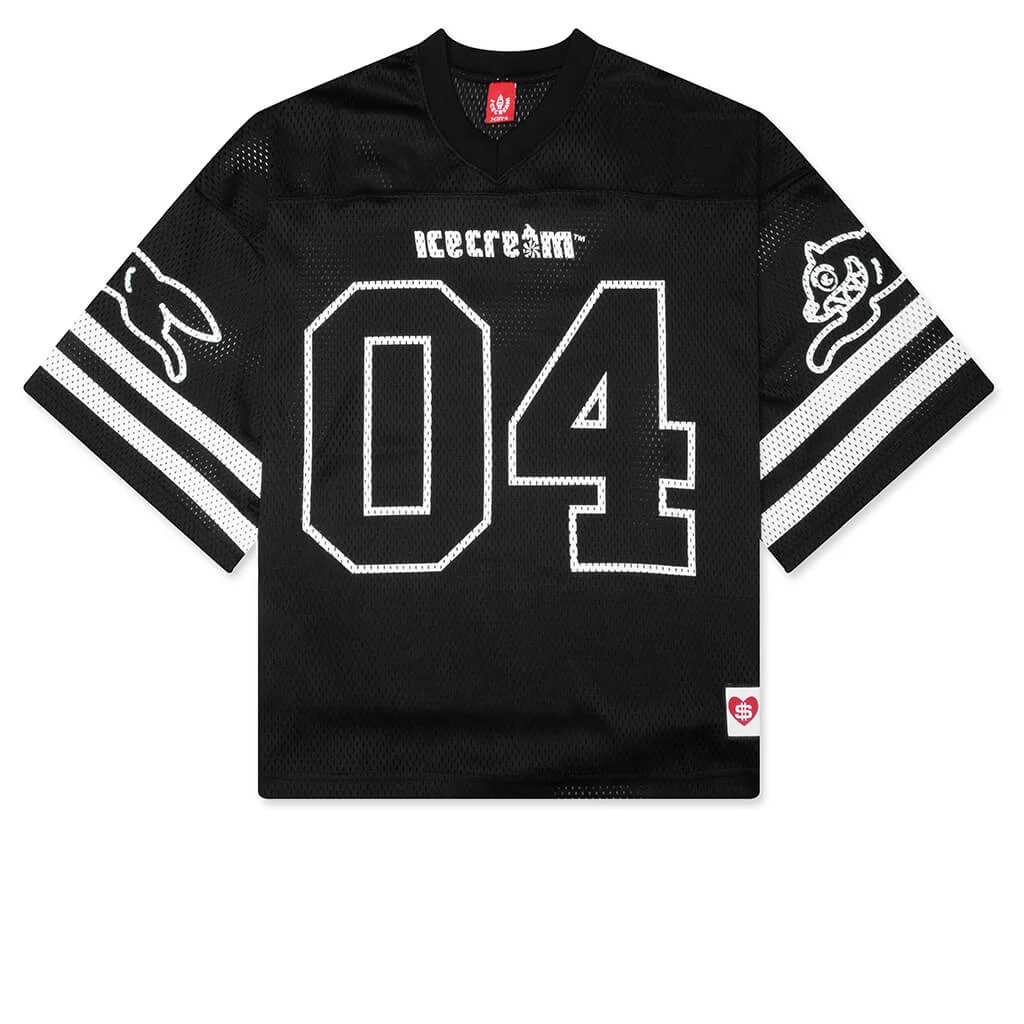 SLUSHIE S/S KNIT JERSEY - BLACK - 1