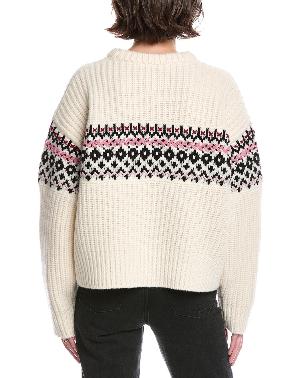 rag & bone Leigh Fairisle Wool Sweater - 2