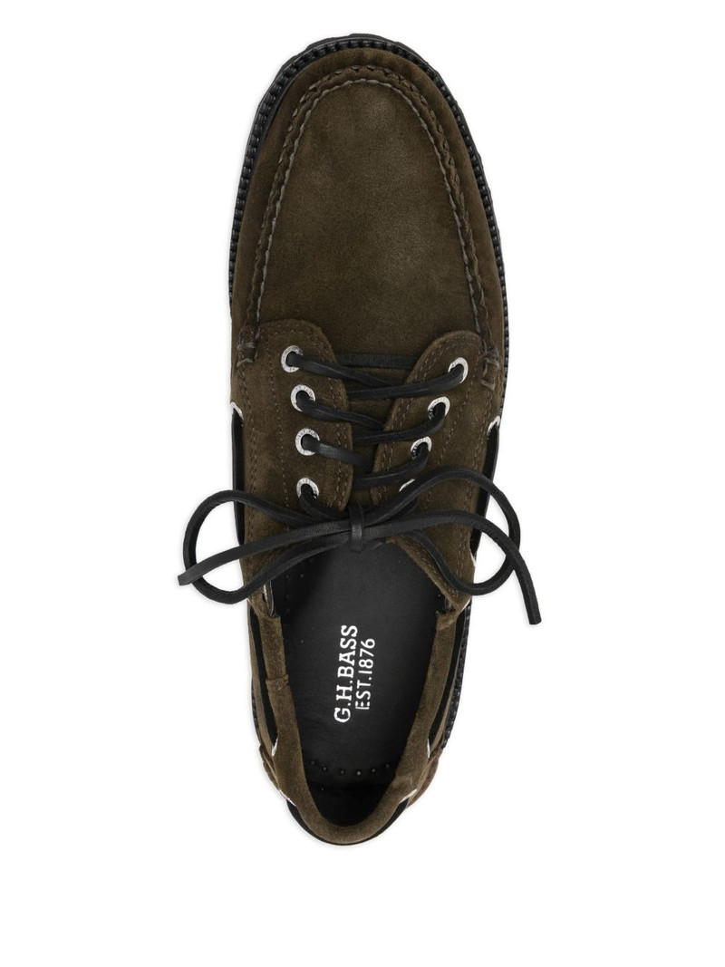 lace-up lug-sole boat shoes 4