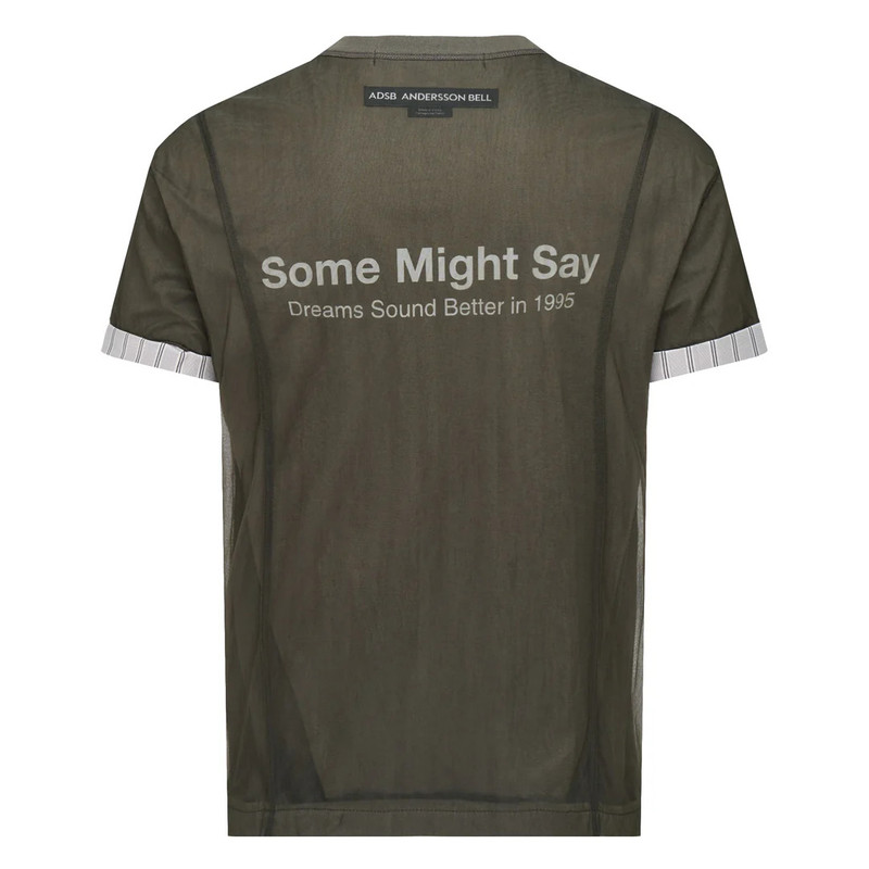 Andersson Bell Overlay Roll-Up Cuffs T-Shirt outlook