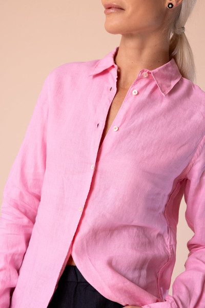 Aspesi Long Sleeve Button Down Shirt - Peonia outlook