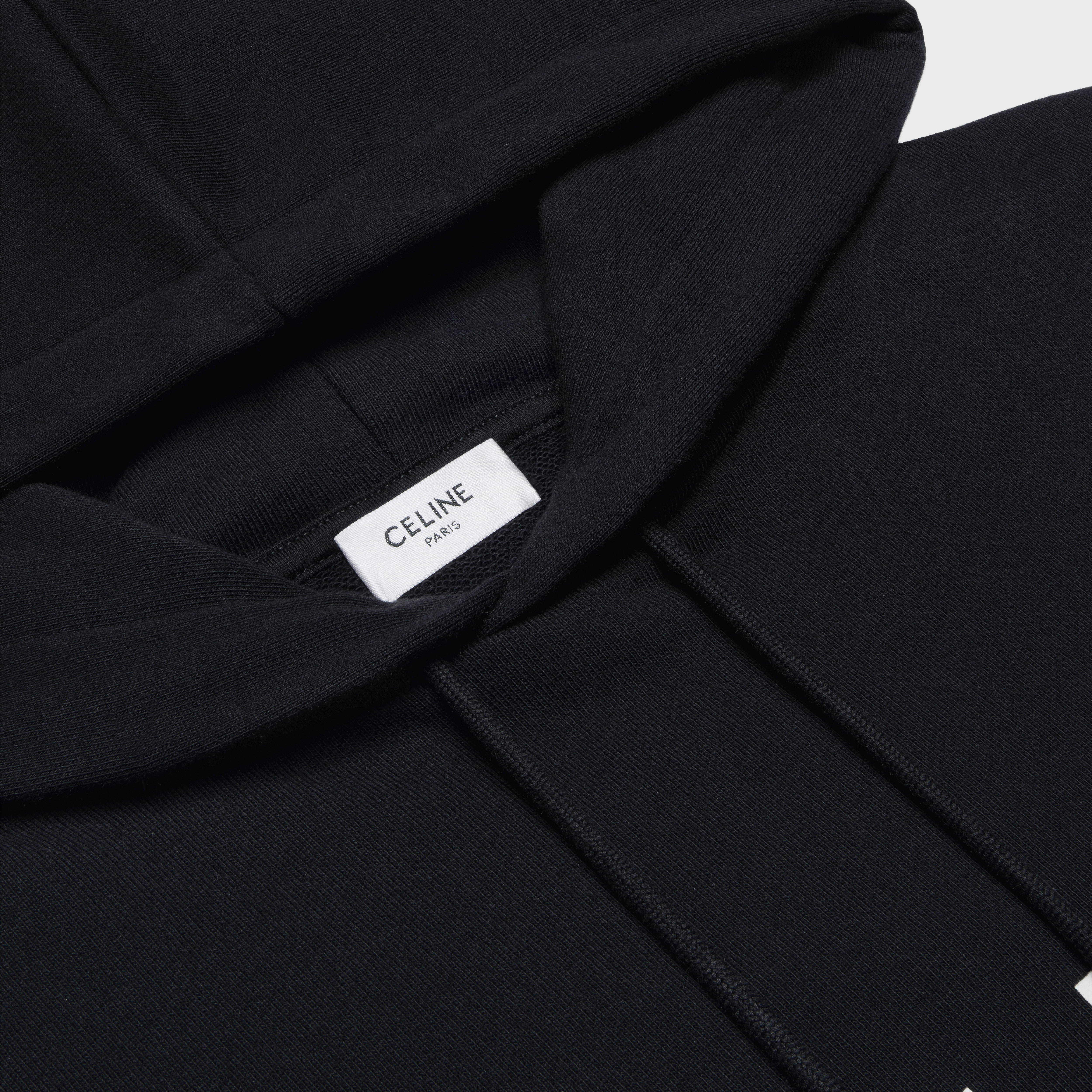 loose le palace hoodie in cotton fleece - 3