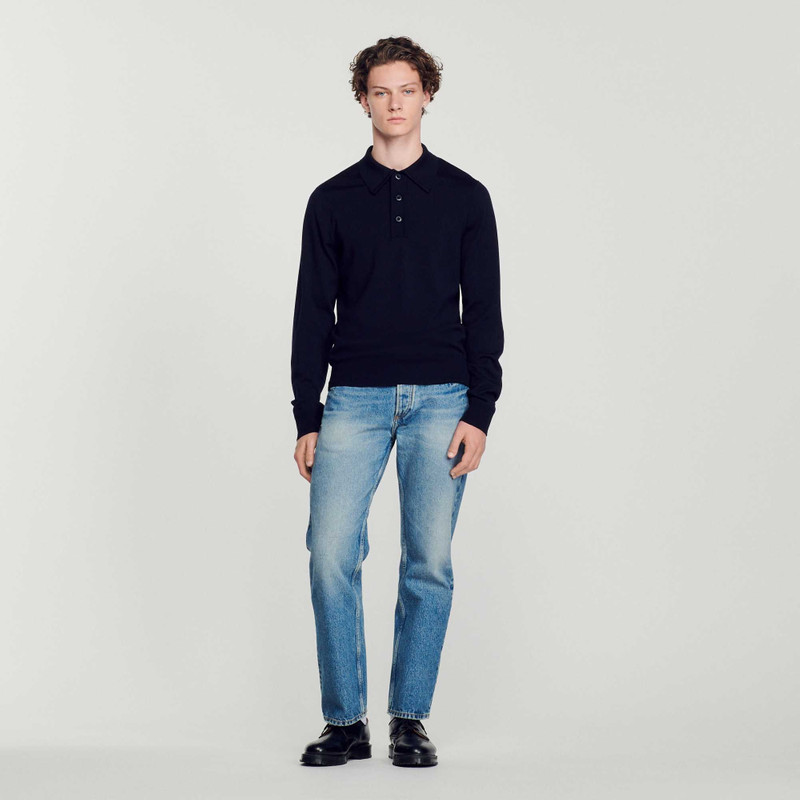 Merino wool polo shirt 3