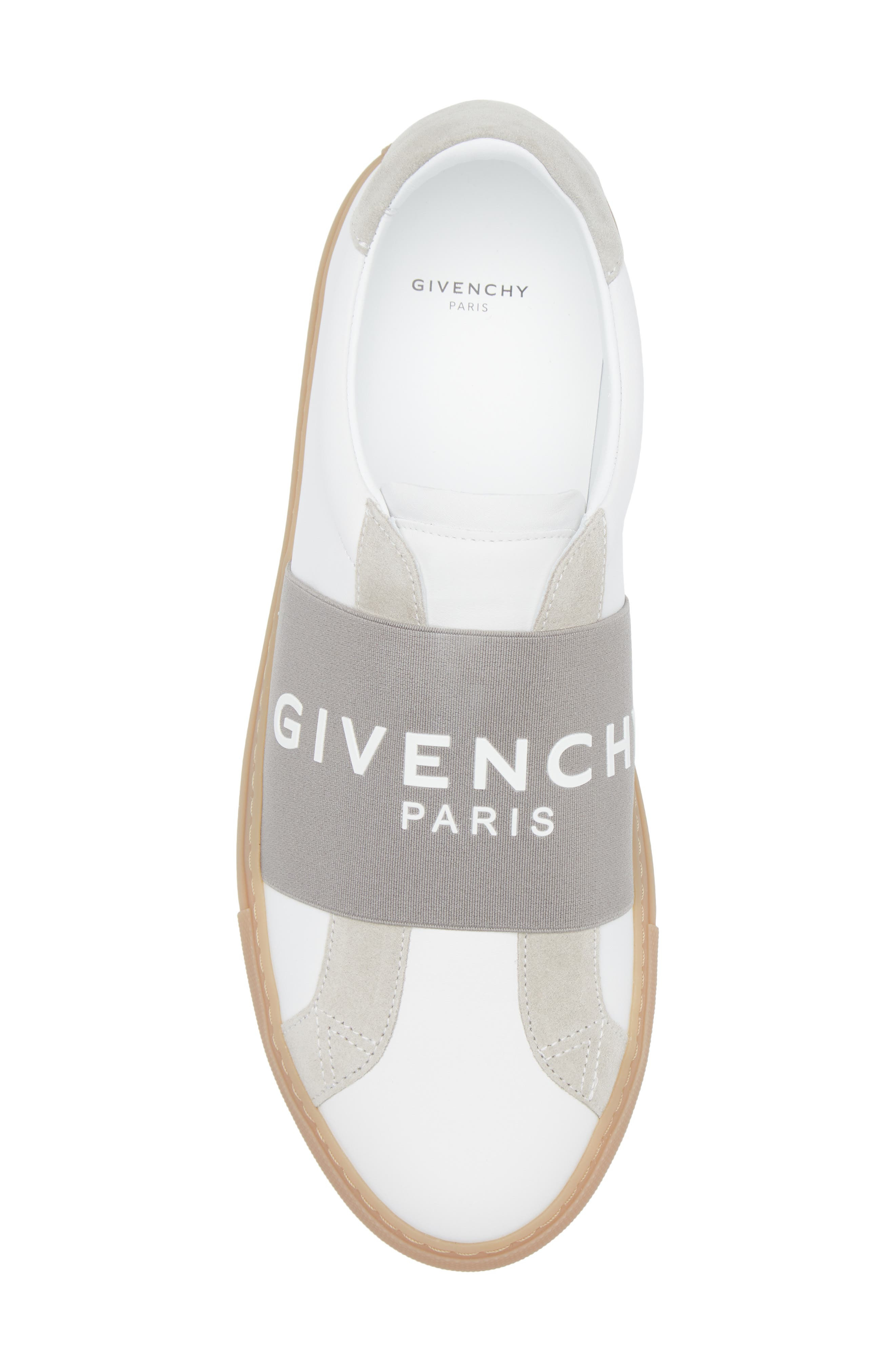 Givenchy Low Top Slip-On Sneaker in White/Grey at Nordstrom - 5