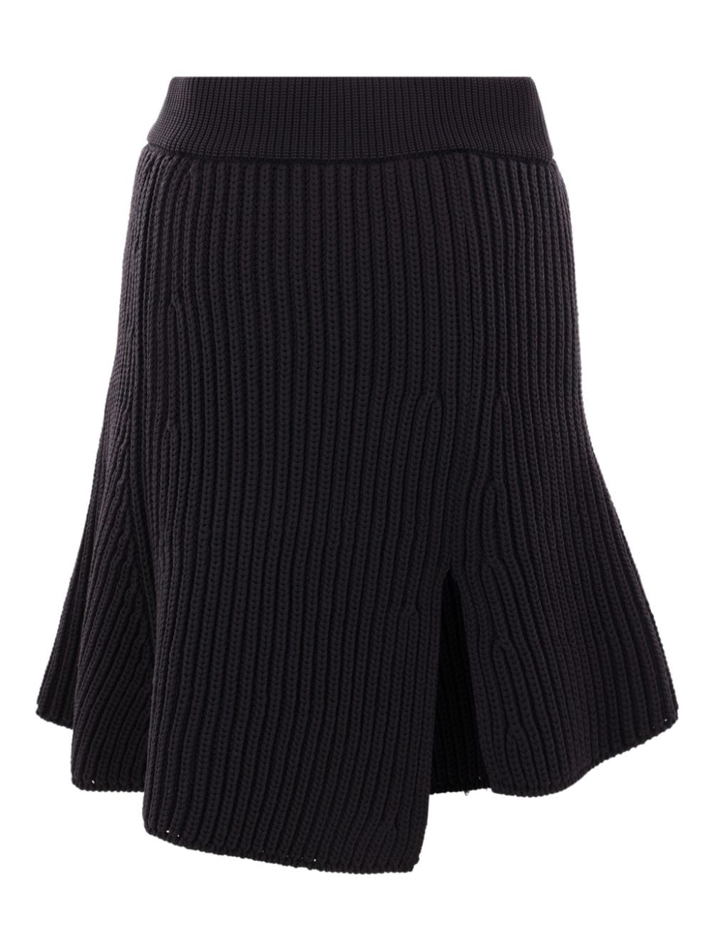 Ribbed-knit skirt - 2