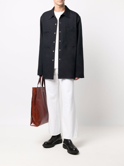 Jil Sander chest pocket shirt outlook