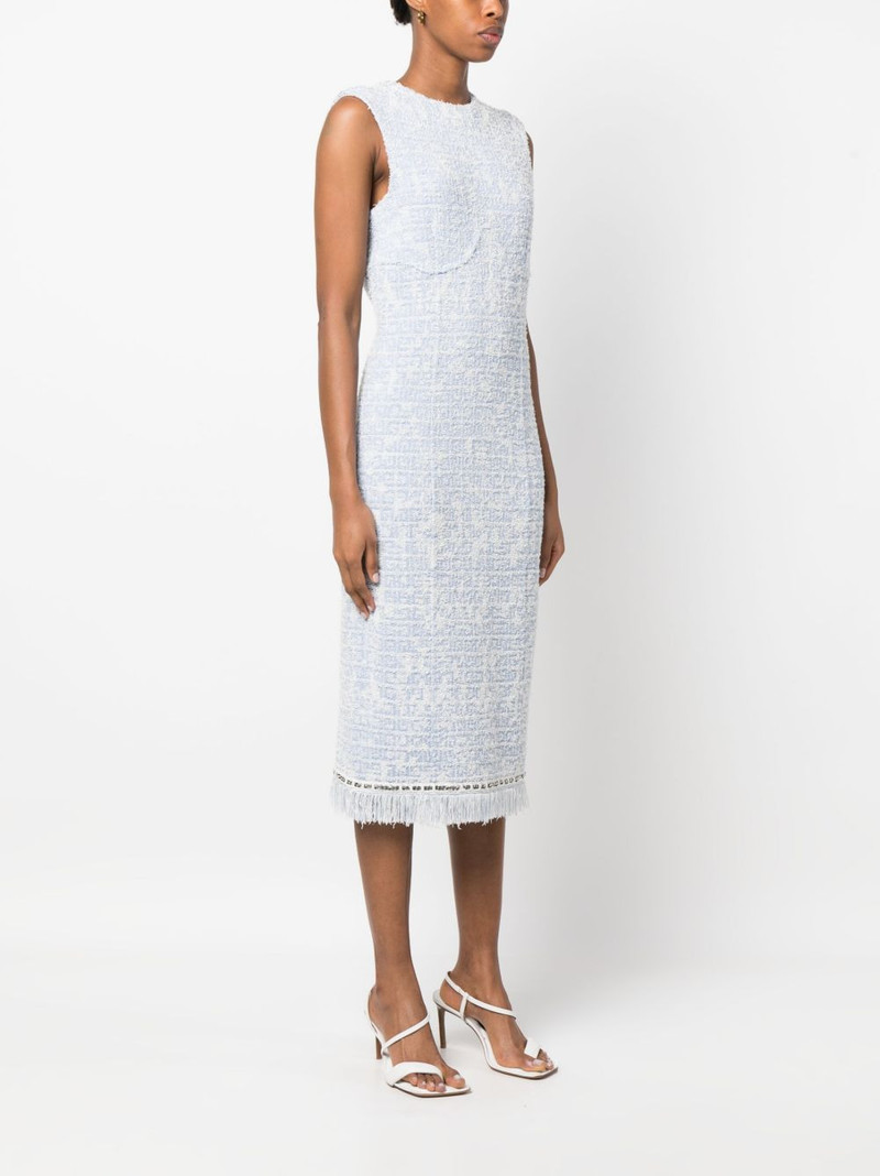 4G jacquard tweed dress 3