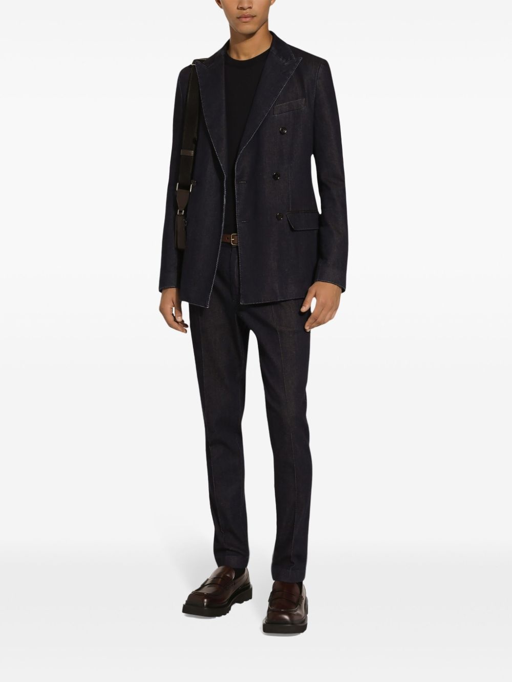 double-breasted blazer - 3