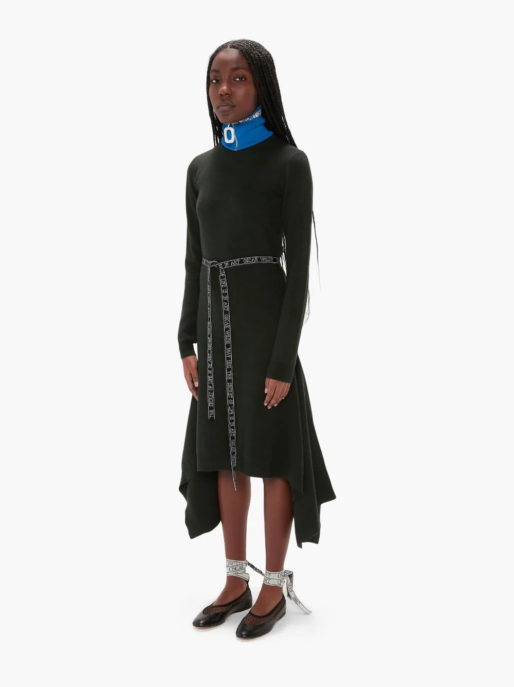 OSCAR WILDE CAPSULE: TAPE ASYMMETRIC DRESS - 3