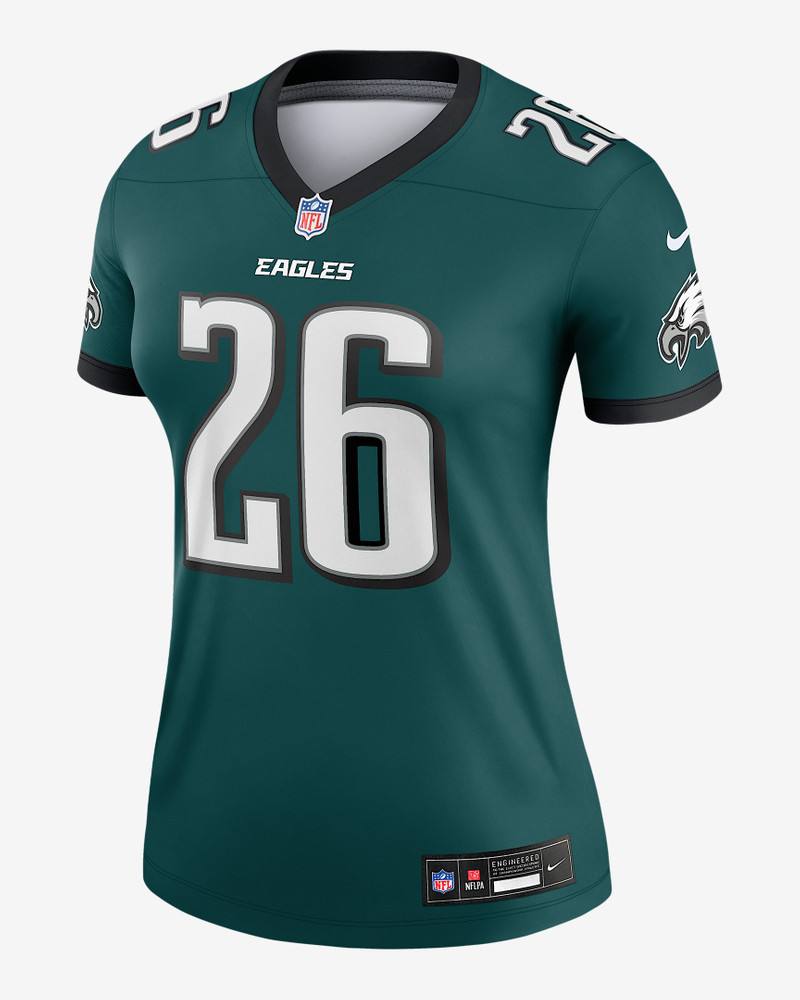Saquon Barkley Philadelphia Eagles Women's Nike Dri-FIT NFL Legend Jersey 1