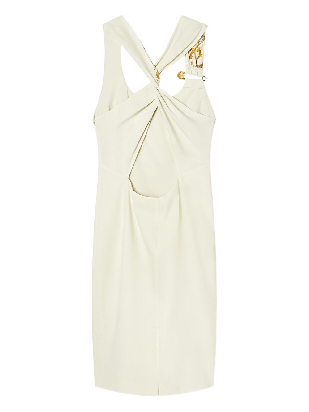 cross-back mini dress - 2
