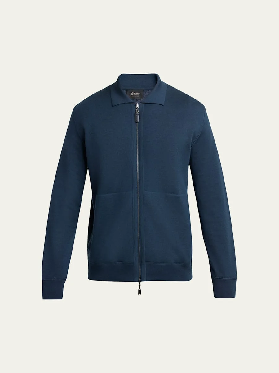 Men's Full-Zip Blouson Jacket - 1