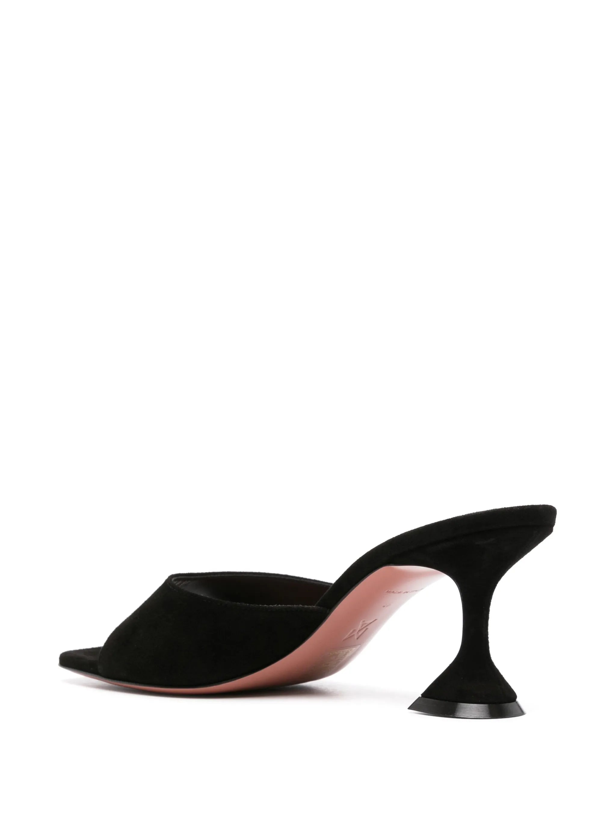 Lupita 70mm suede mules - 3