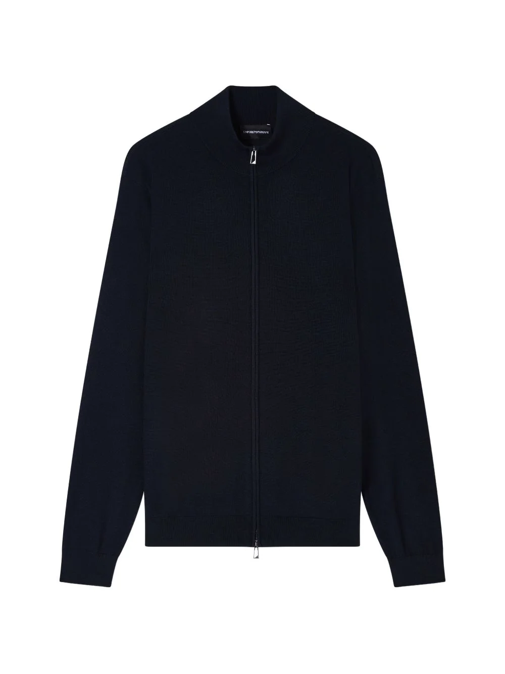 zip-fastening long-sleeve cardigan - 1