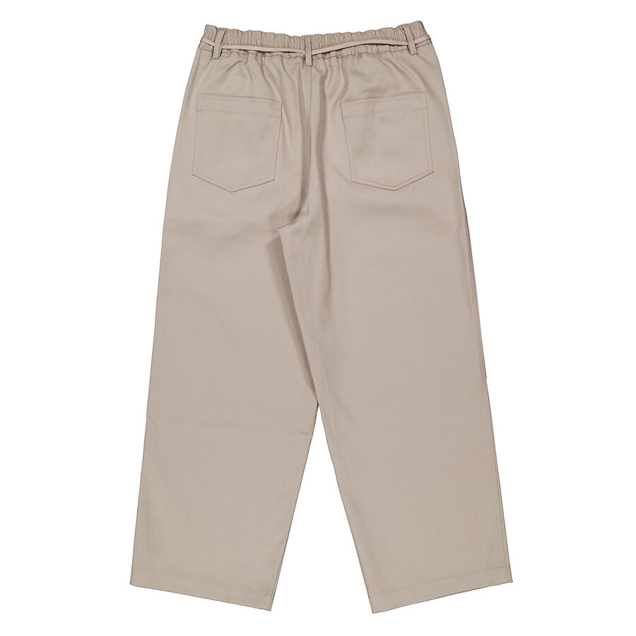 Emporio Armani Wide Leg Rope Belt Pants - 6