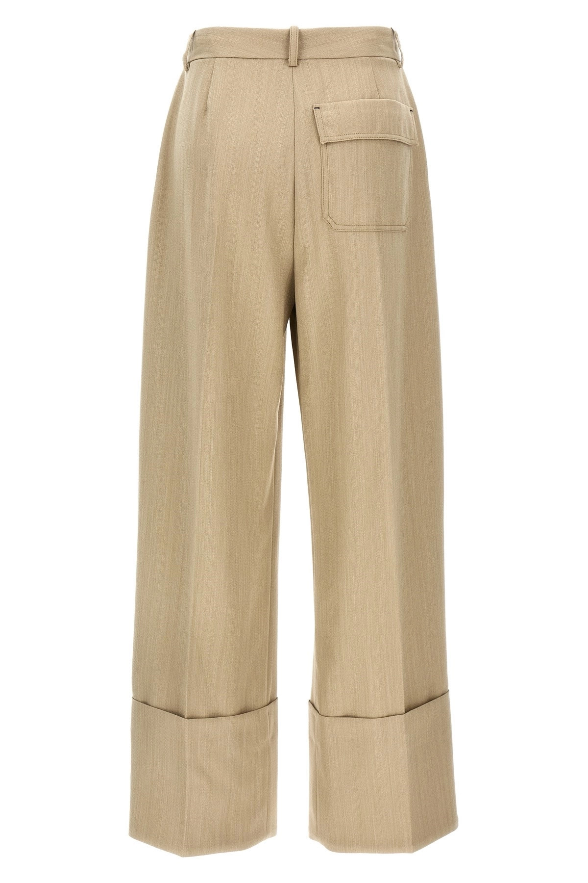 Maxi turn-up pants - 3