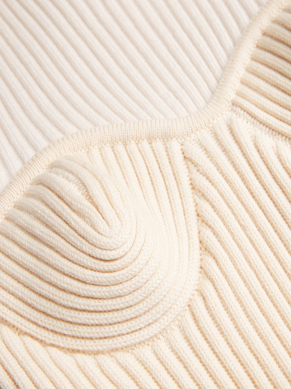 Ribbed Corset Sweater - 5
