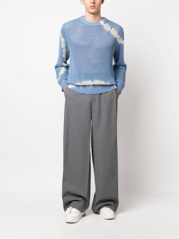 トップス STUSSY PIGMENT DYED LOOSE GAUGE SWEATER Pigment Dyed Loose Gauge Sweater – Premier