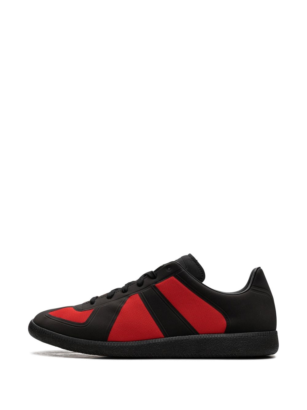 Replica "Two Tone Red Black" low-top sneakers - 5