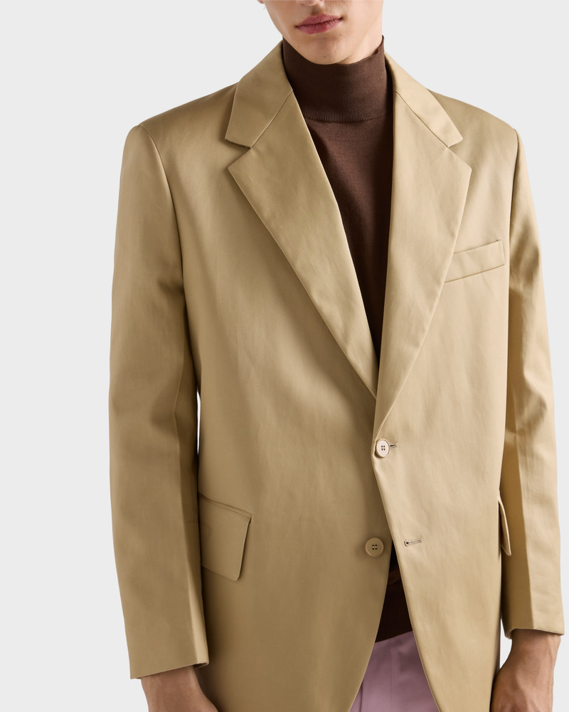 Single-breasted cotton jacket 3