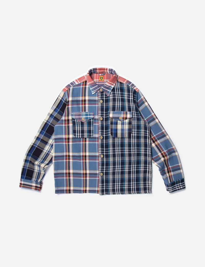 CRAZY CHECK LONG SLEEVE SHIRT - 1
