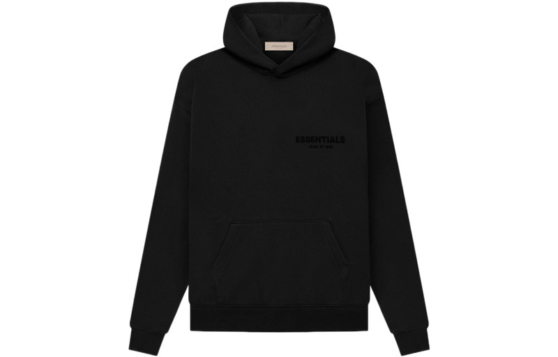 Fear of God Essentials SS22 Stretch Limo Hoodie 'Black' FOG-SS22-555 3